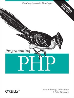 cover image of Programming PHP